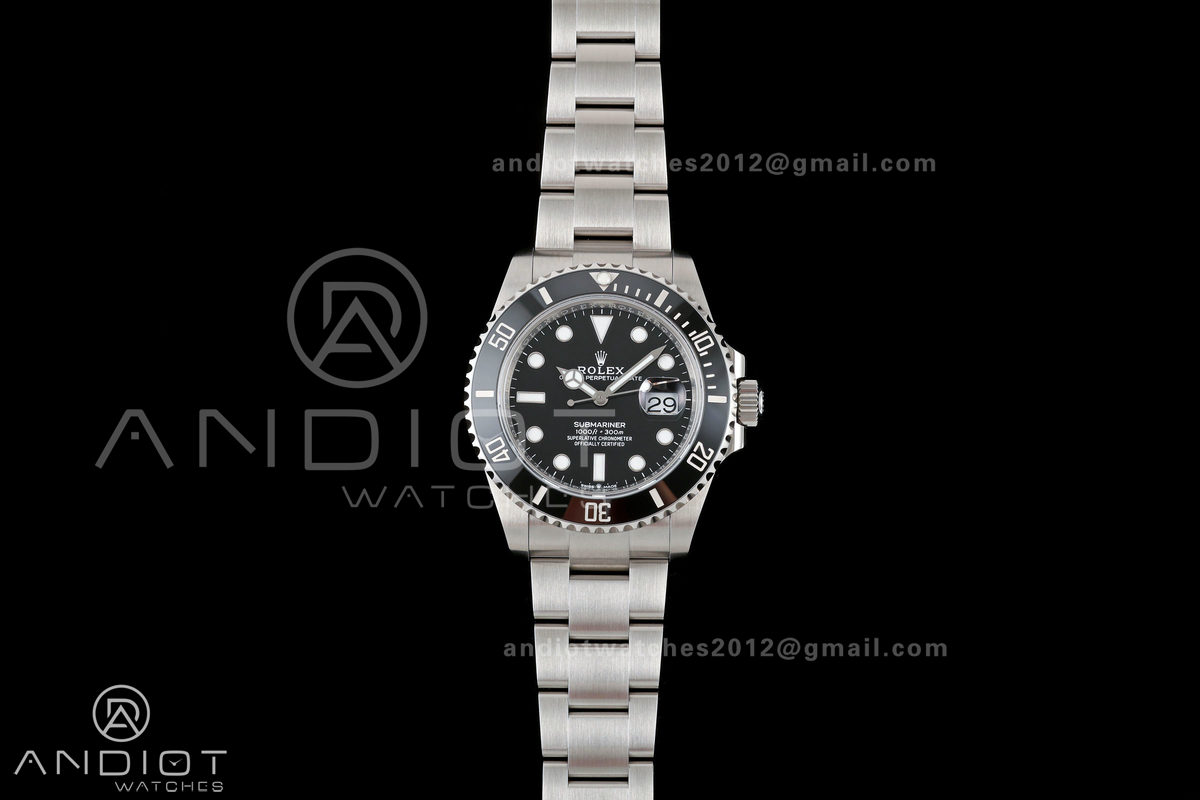 Submariner 41mm 126610 LN Black RICH 1:1 Best Edition 904L SS Case and Bracelet JH3285 V2